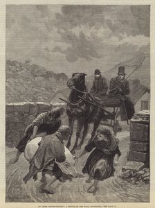 Un obstructionniste irlandais, croquis sur la route, Connemara